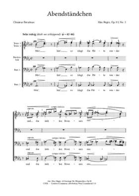 Abendständchen, Op. 83, No. 3