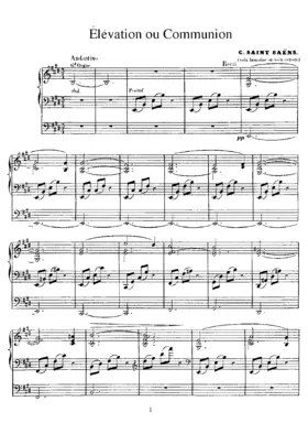 Élévation ou communion