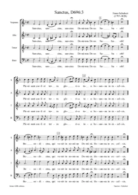 Sanctus, D696:3