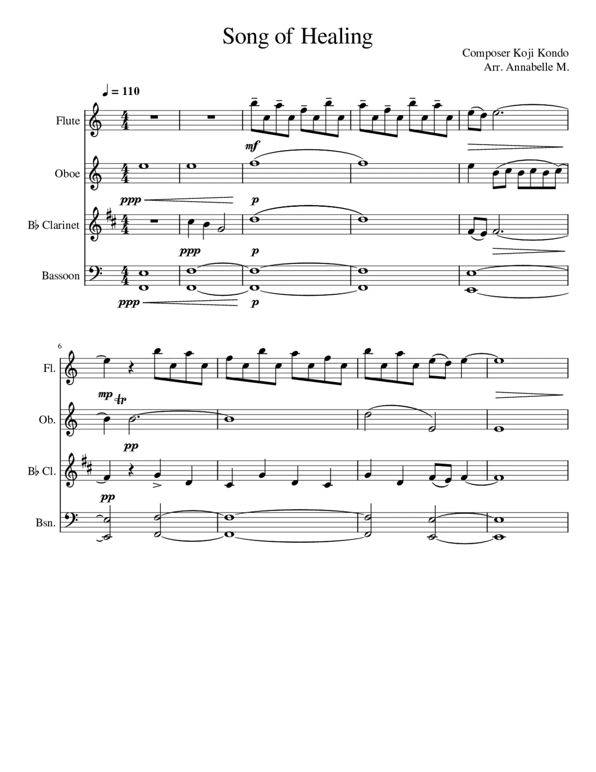 Song of Storms - Page 1