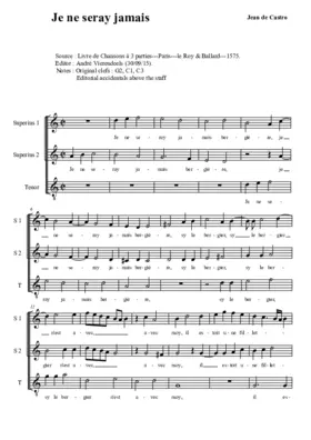 Je ne serai jamais bergière