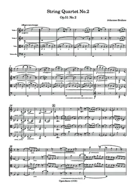String Quartet No.2, Op.51 No.2