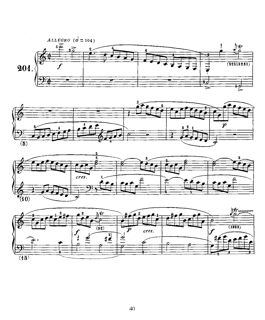 Keyboard Sonata in C major - Page 1