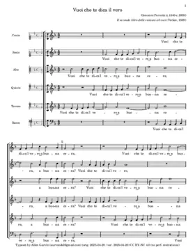 Voi che te dica il vero a buona cera?