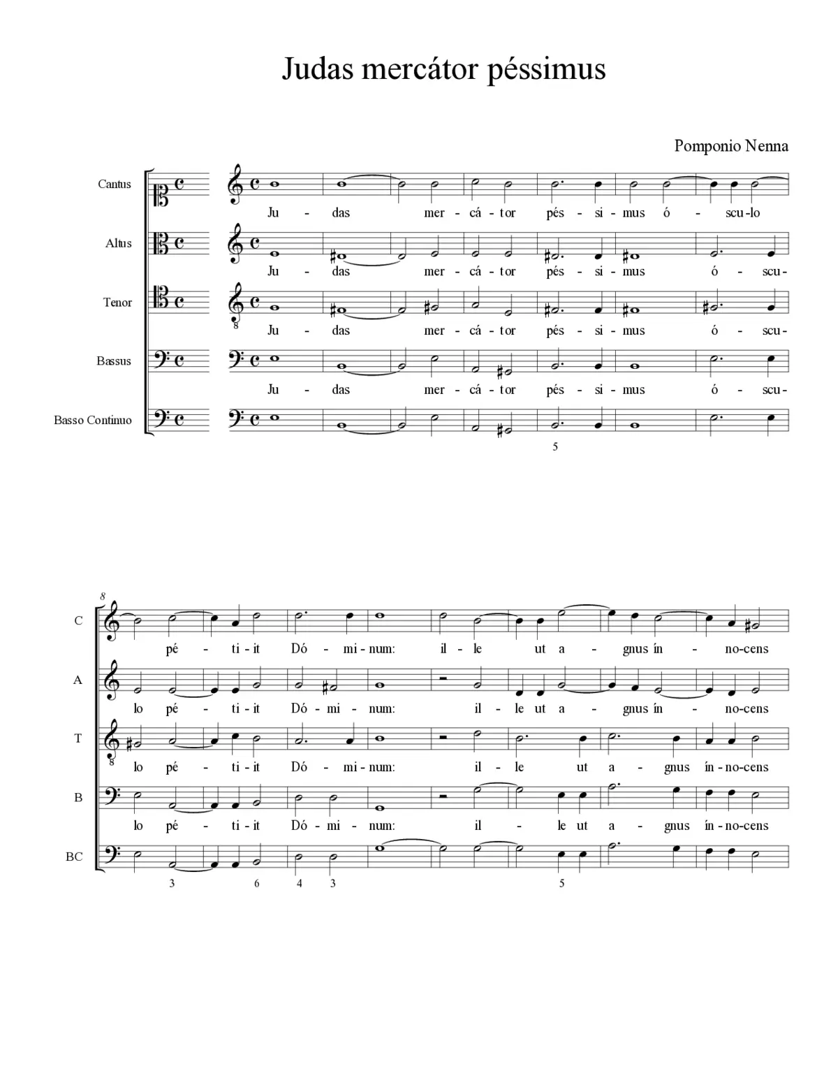 Judas mercator pessimus - Page 1