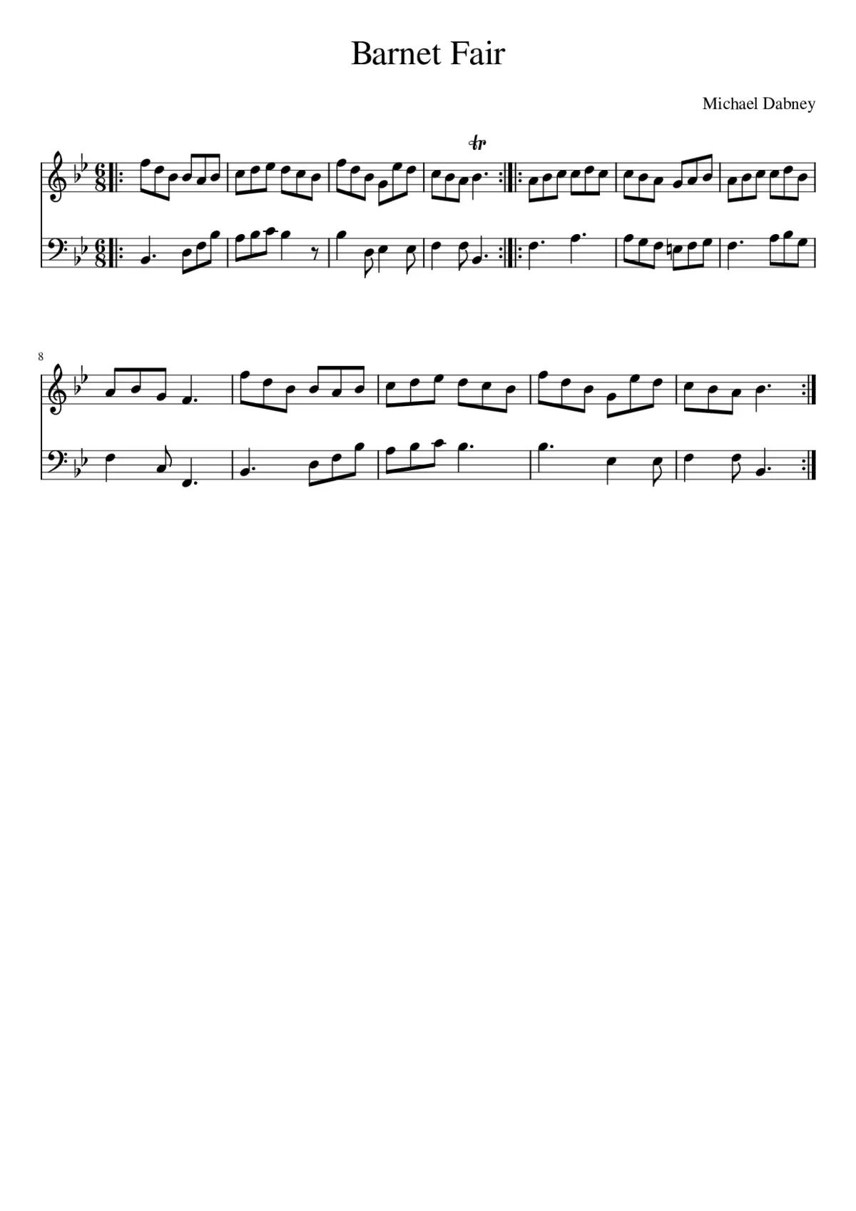 Barnet Fair - Page 1