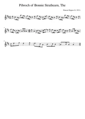 The Pibroch of Bonnie Strathearn