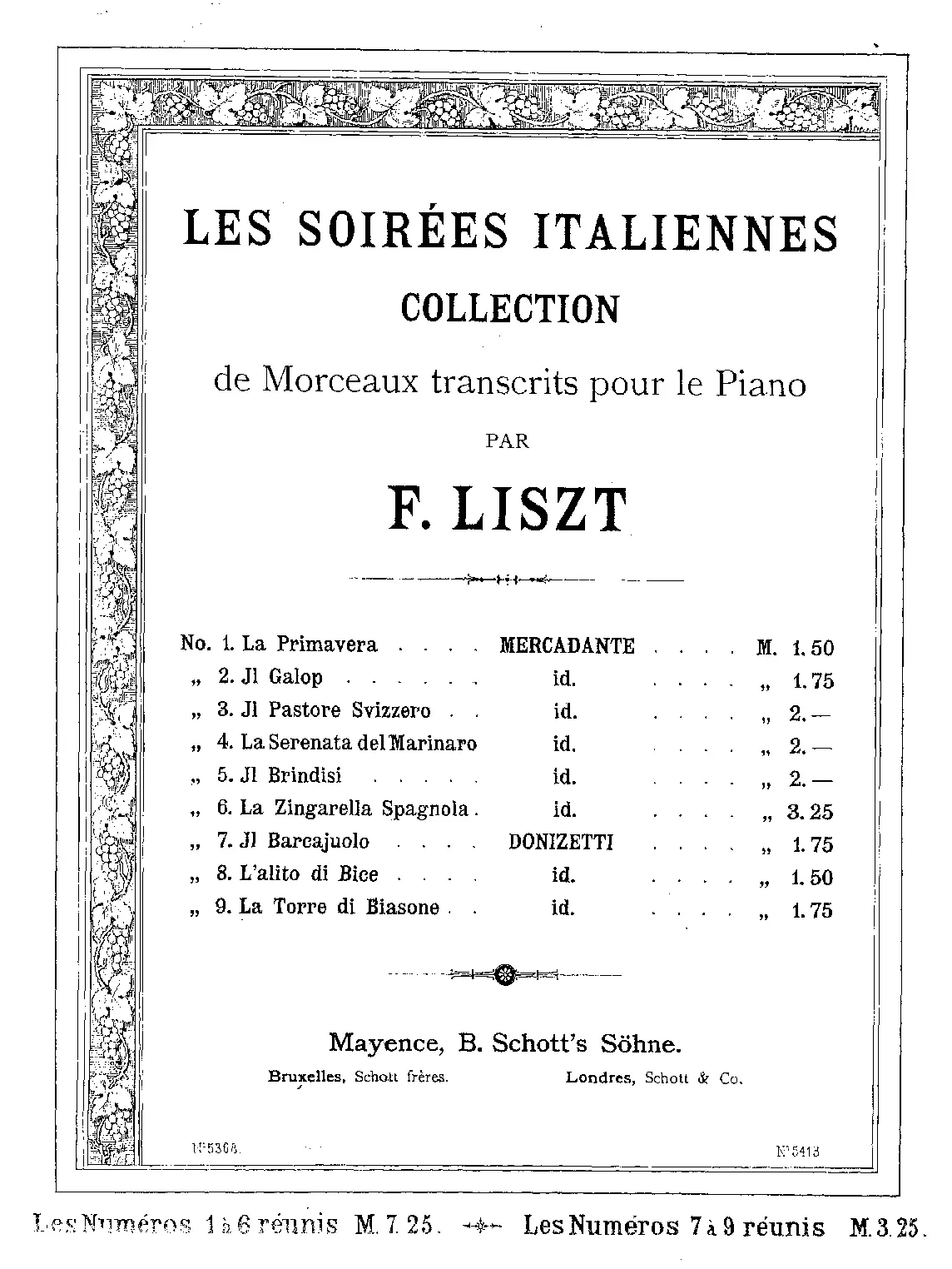 Nuits d'été à Pausilippe - Page 1