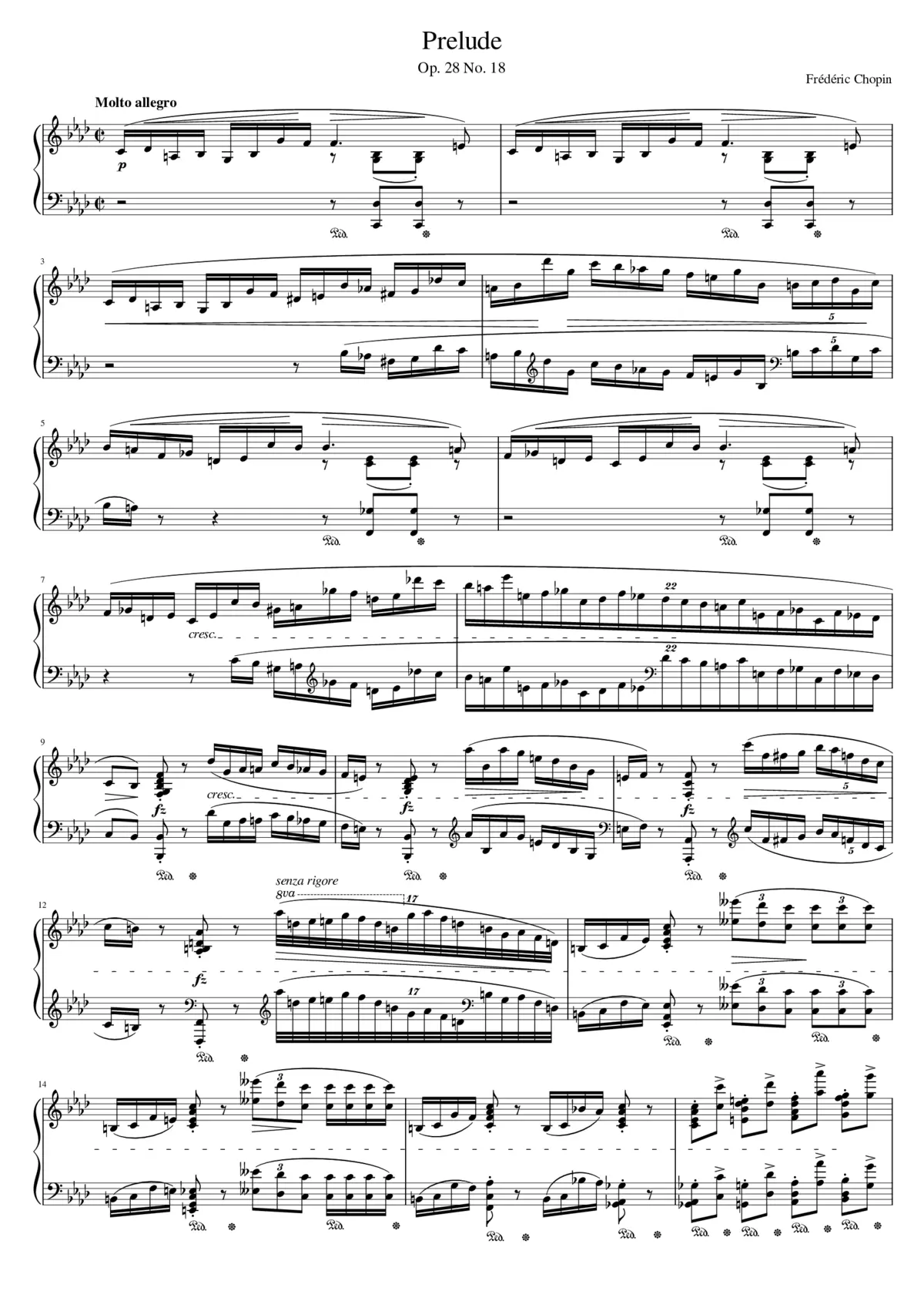 Preludes Op.28 - Page 1