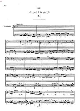 Se pari è la tua fè, HWV 158a