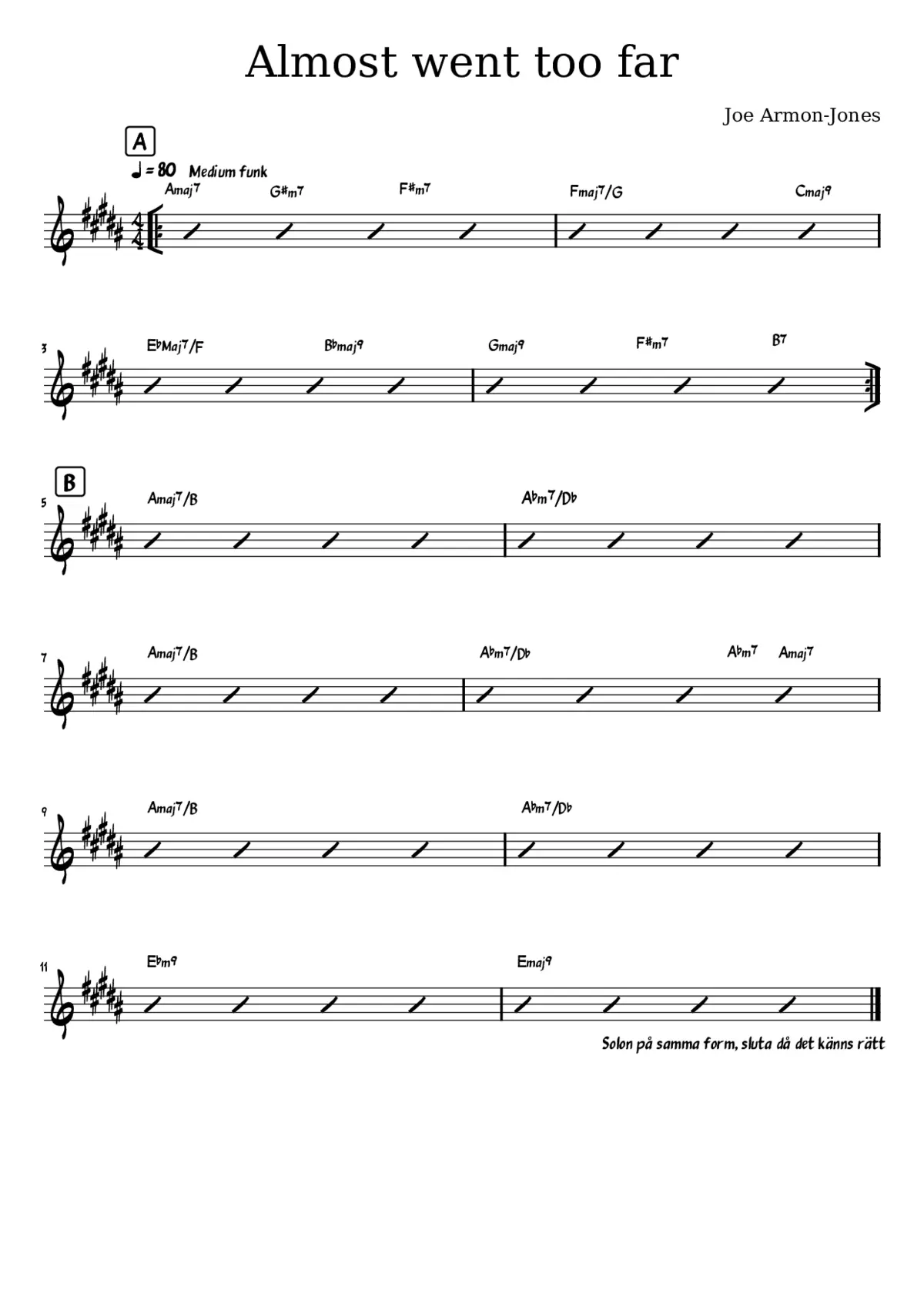 Almost went too far - Page 1