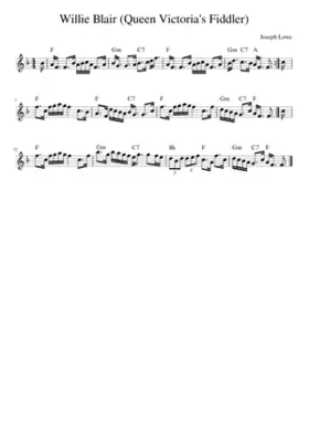 Willie Blair (Queen Victoria's Fiddler)