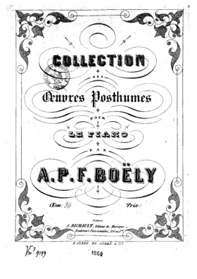 12 Pièces caractéristiques