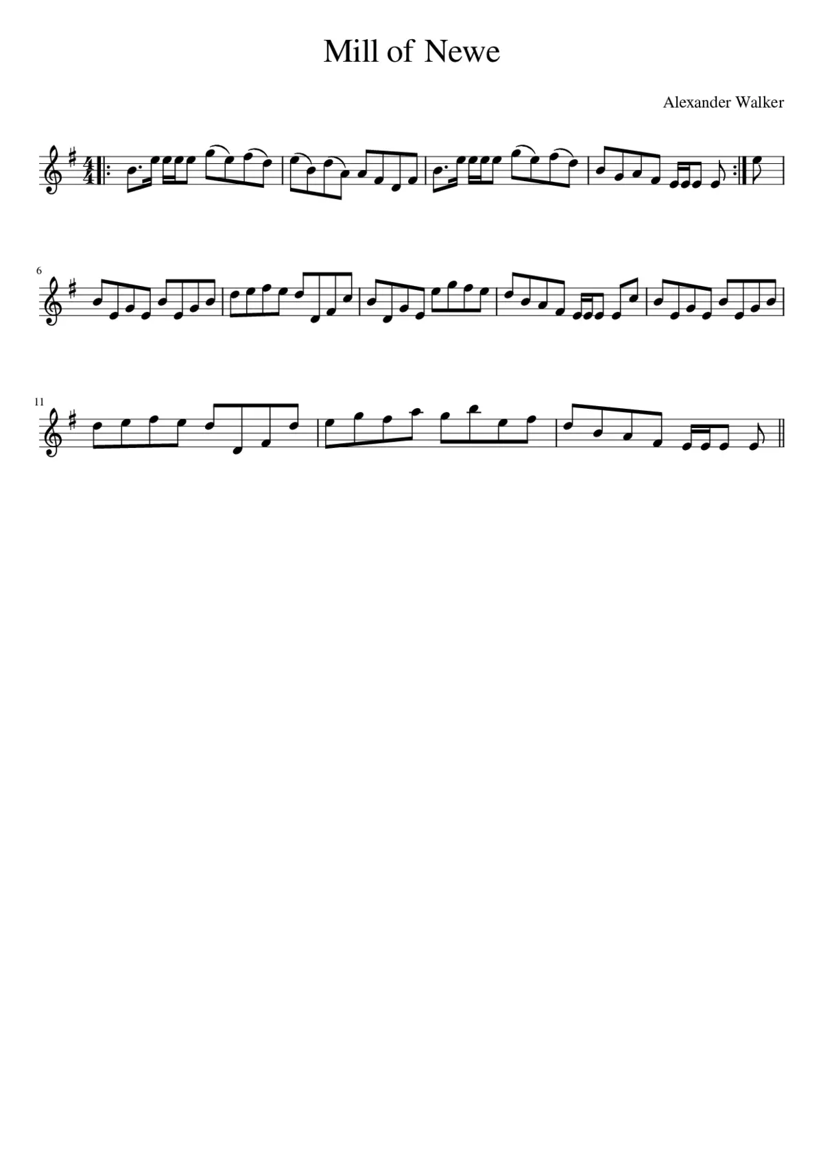 Mill of Newe - Page 1