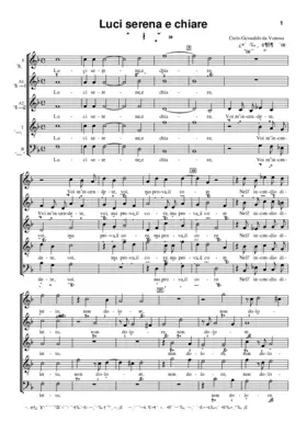 Luci serene e chiare
