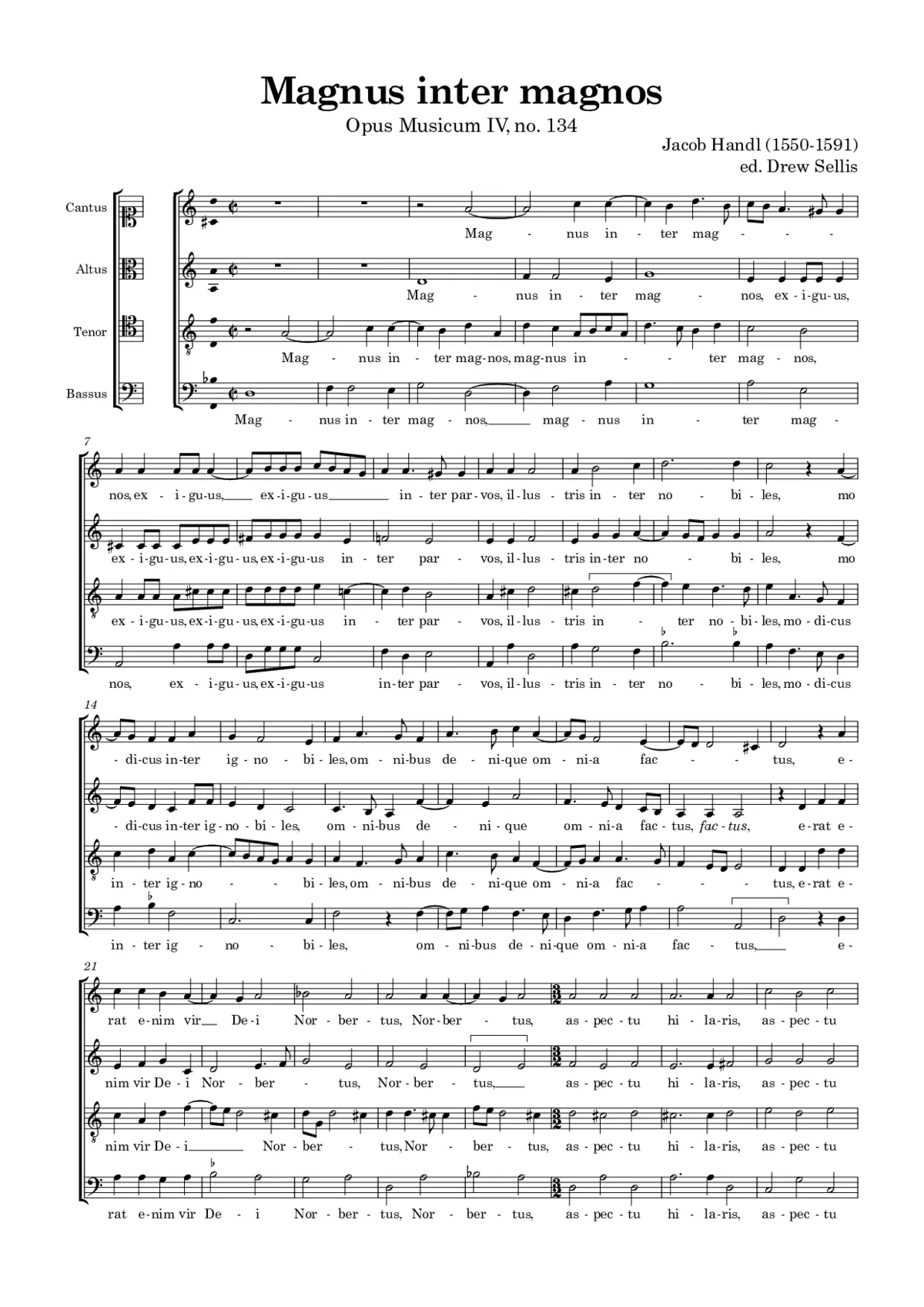 Magnus inter magnos - Page 1