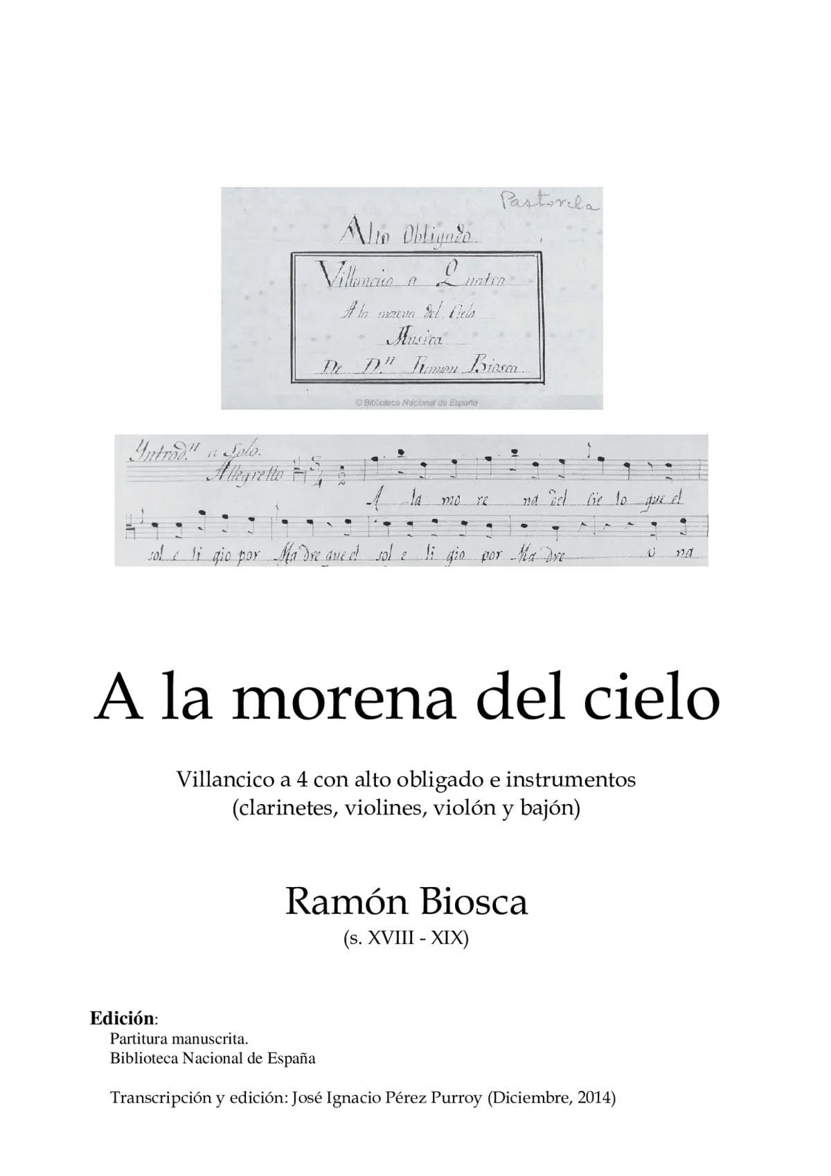 A la morena del cielo - Page 1