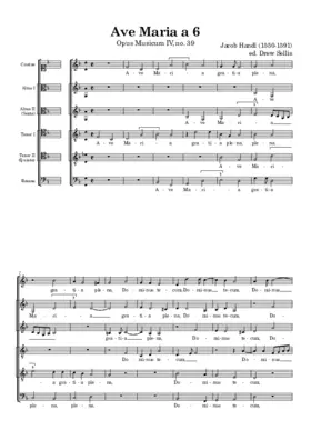 Ave Maria a 6