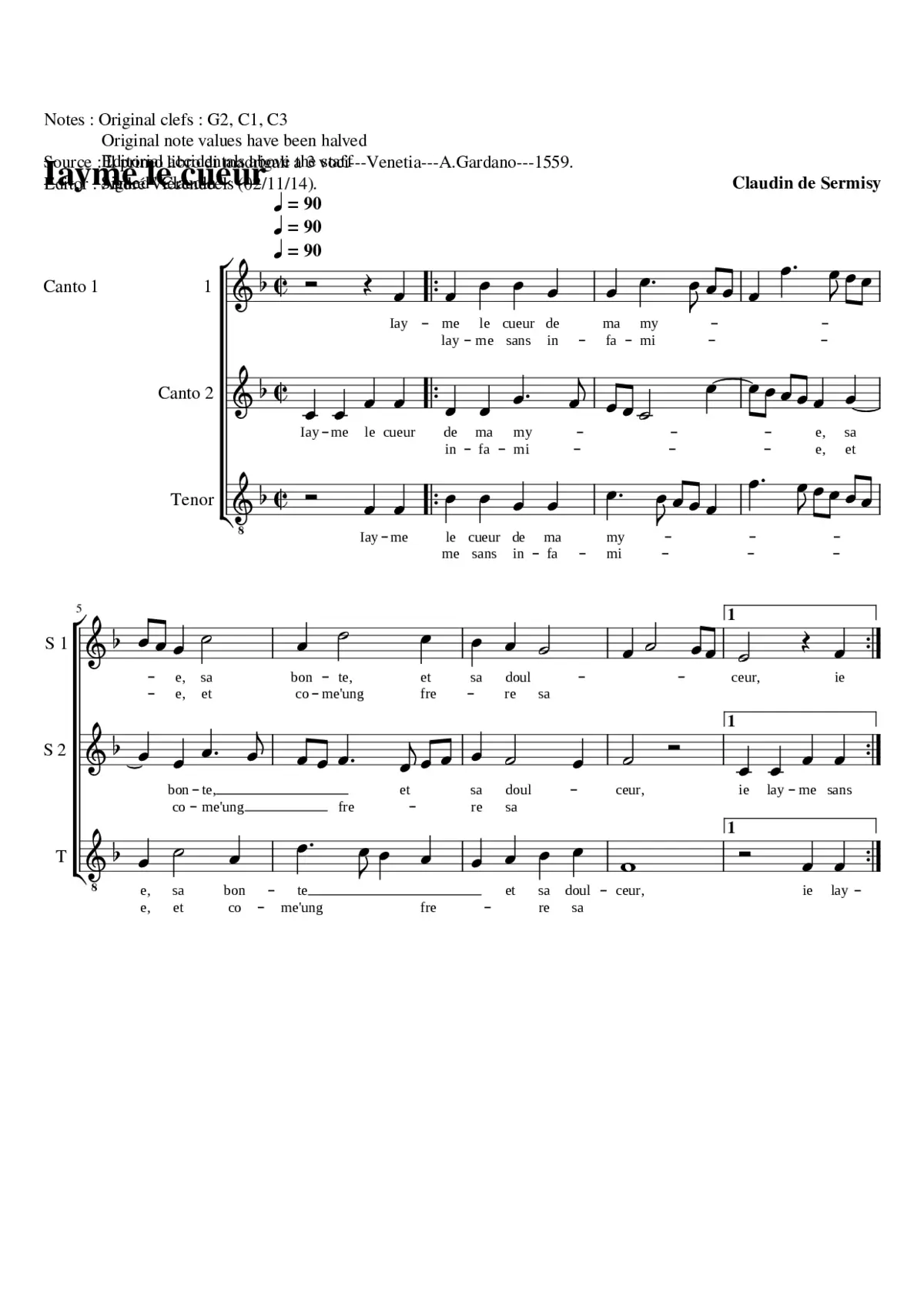 J'aime le cueur - Page 1