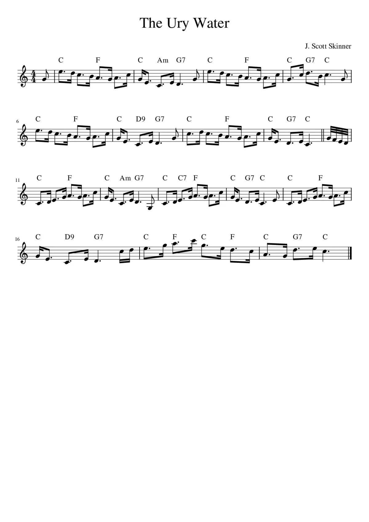 The Ury Water - Page 1