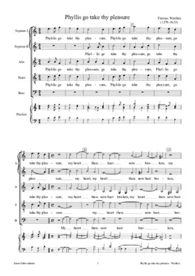 Phyllis go take thy pleasure