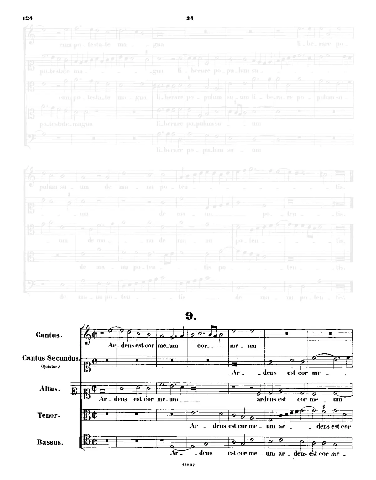 Ardens est cor meum - Page 1