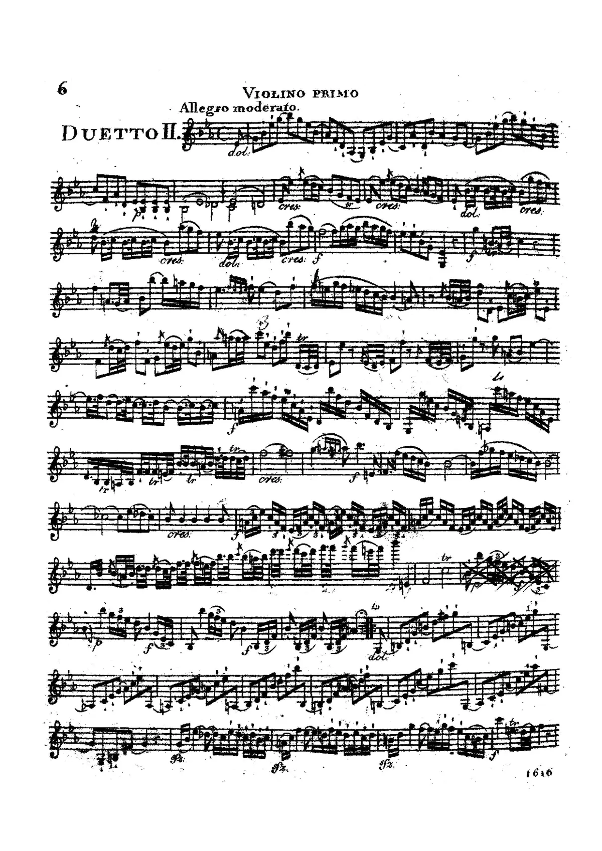String Duo in E-flat major - Page 1