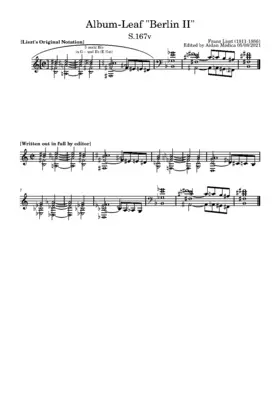 Album-Leaf 'Berlin II'