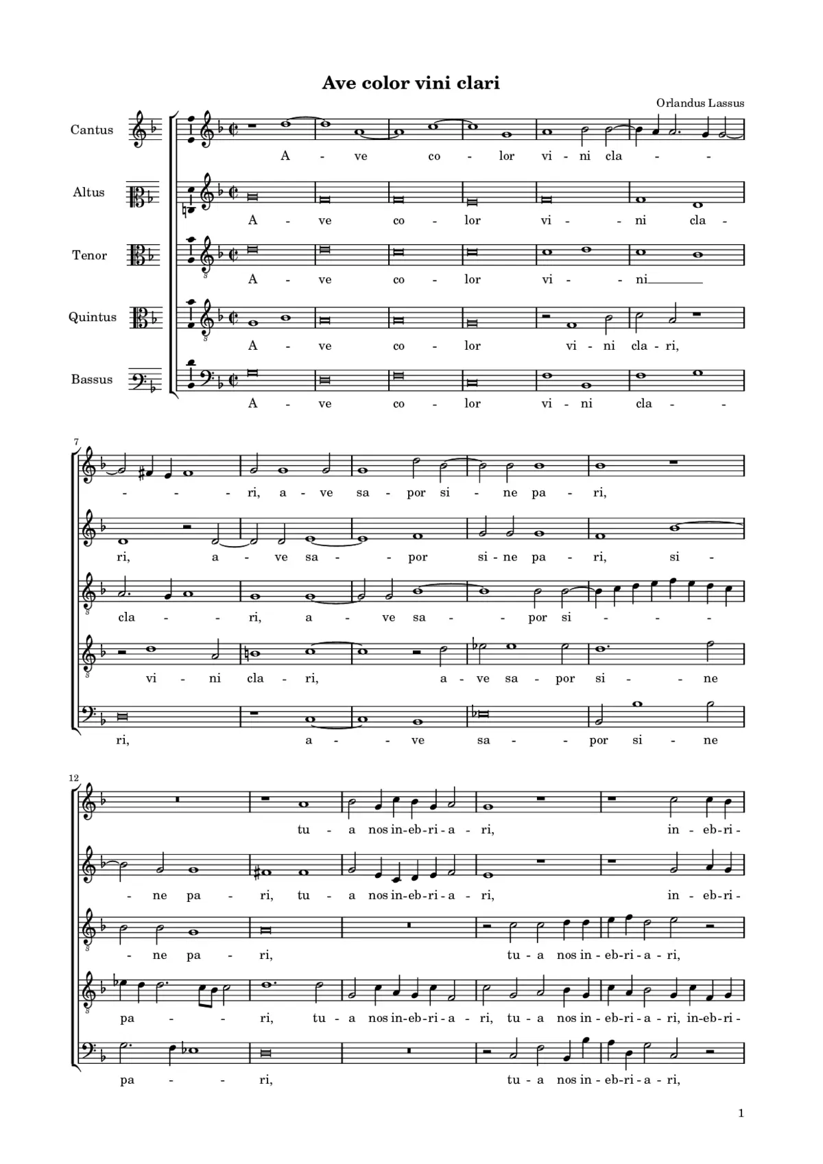 Ave color vini clari - Page 1
