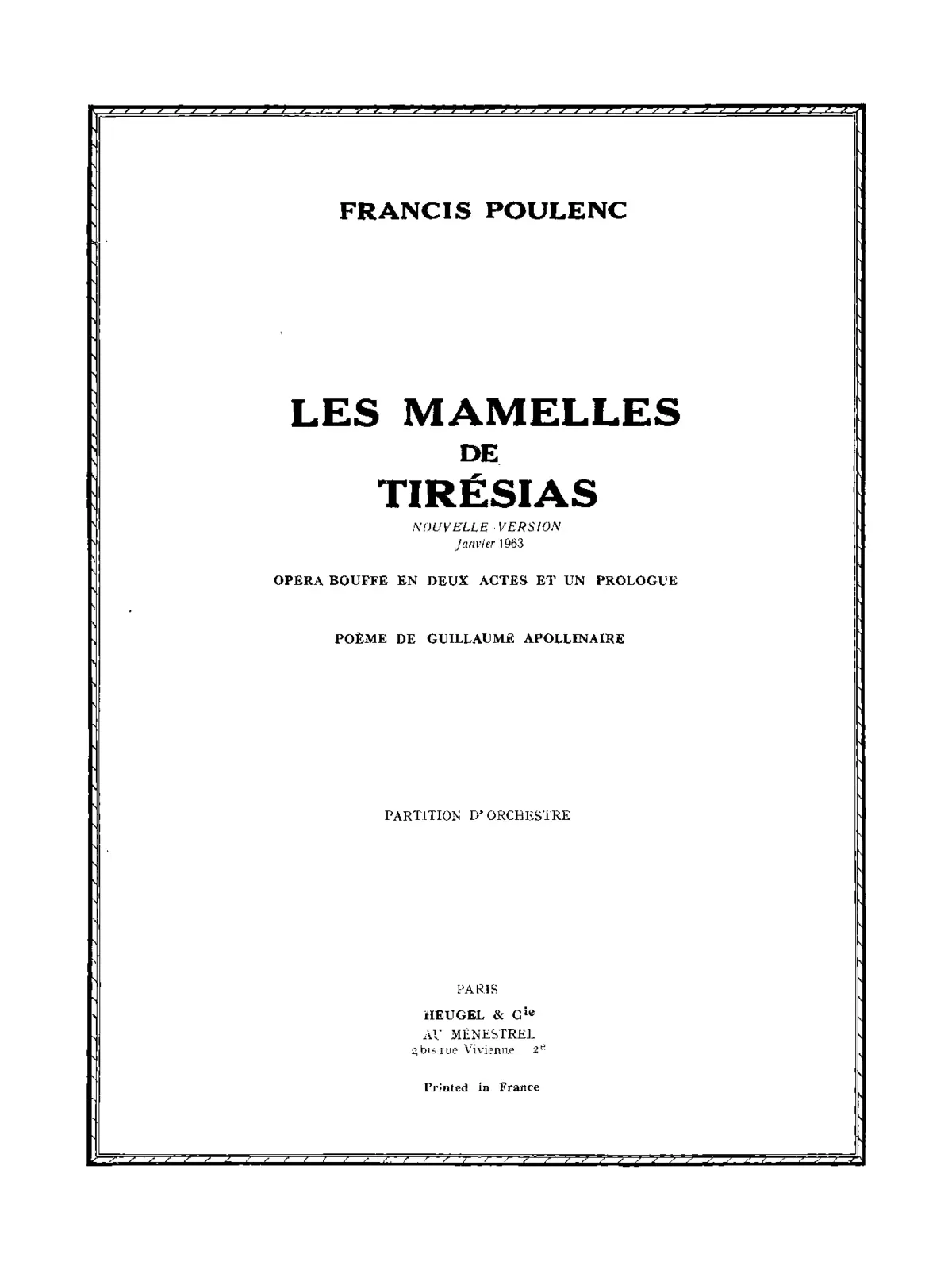 Les mamelles de Tirésias - Page 1