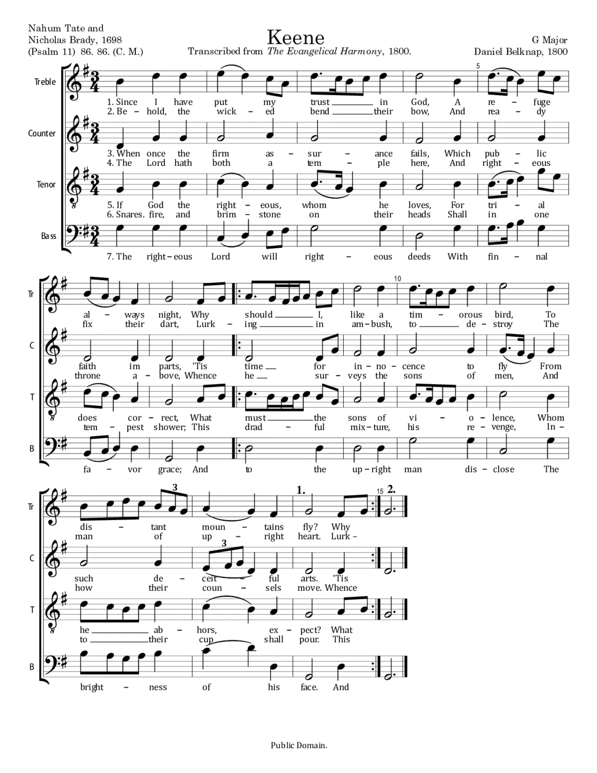 Keene - Page 1