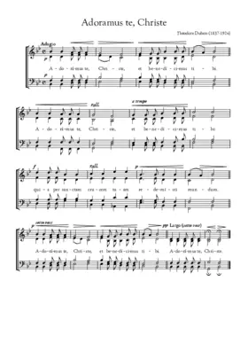 Adoramus te, Christe