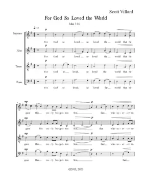 For God so loved the world