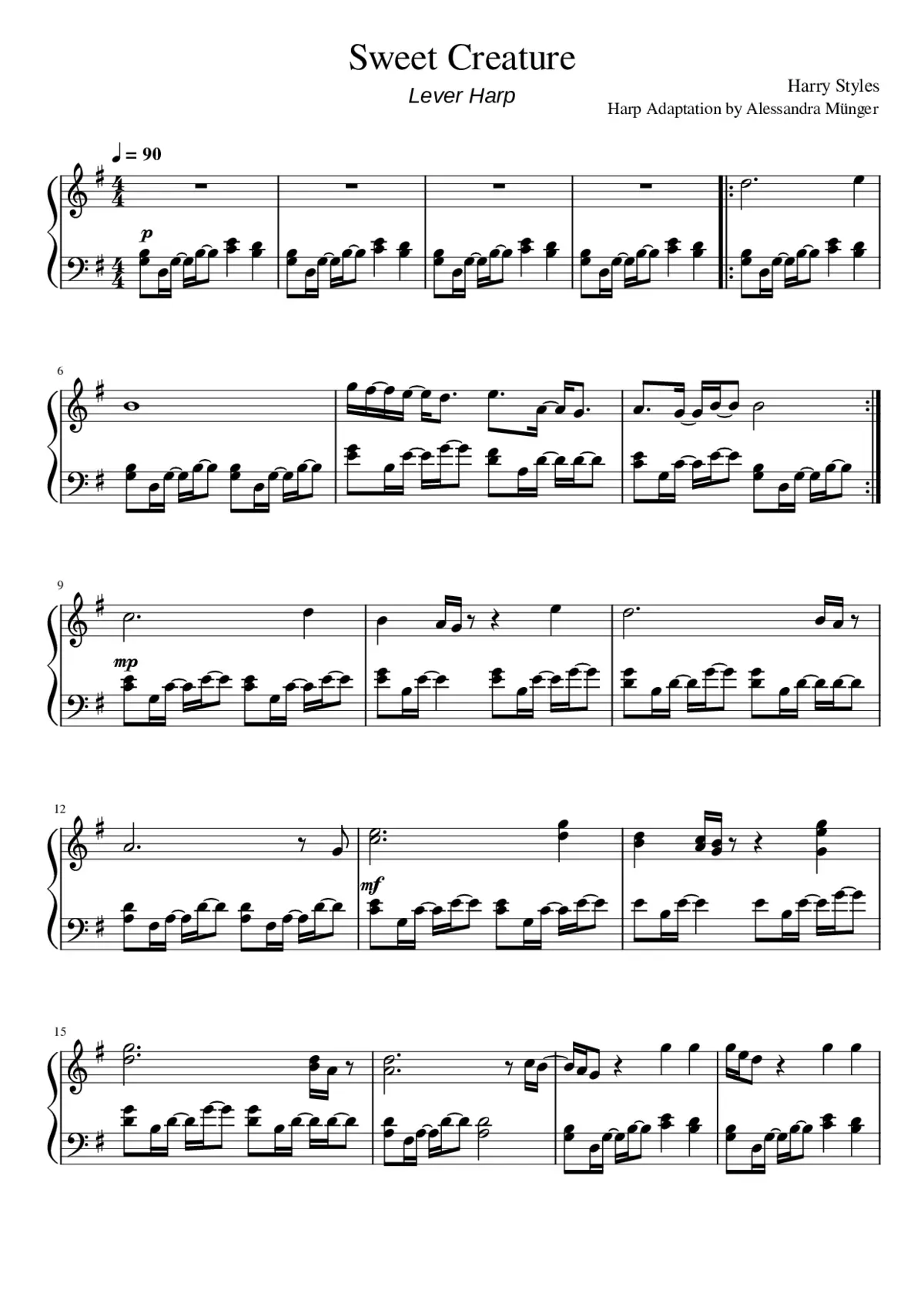 sweet creature - Page 1