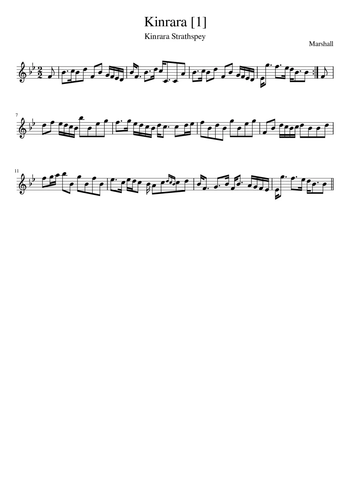 Kinrara - Page 1