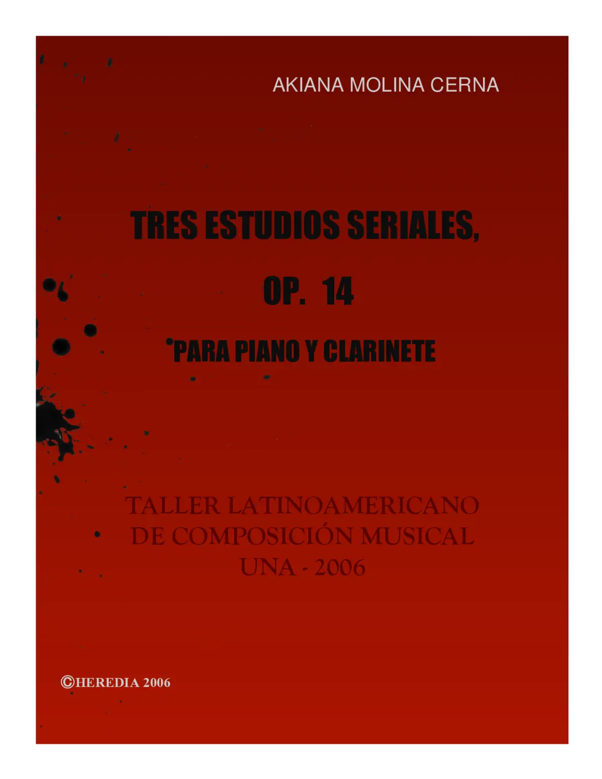Tres Estudios Seriales - Page 1