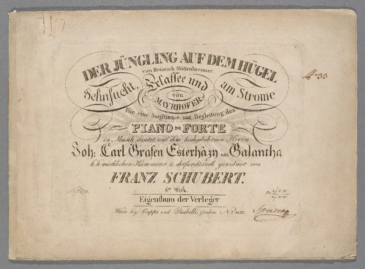 Der Jüngling auf dem Hügel - Page 1