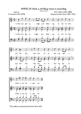 Hark! A thrilling voice is sounding