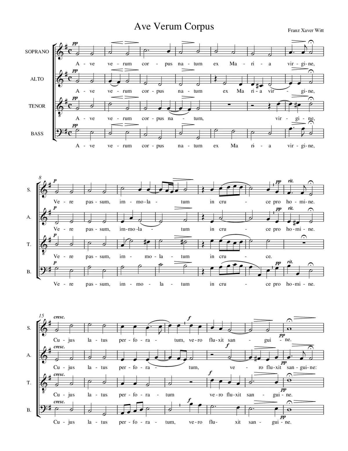 Ave verum - Page 1