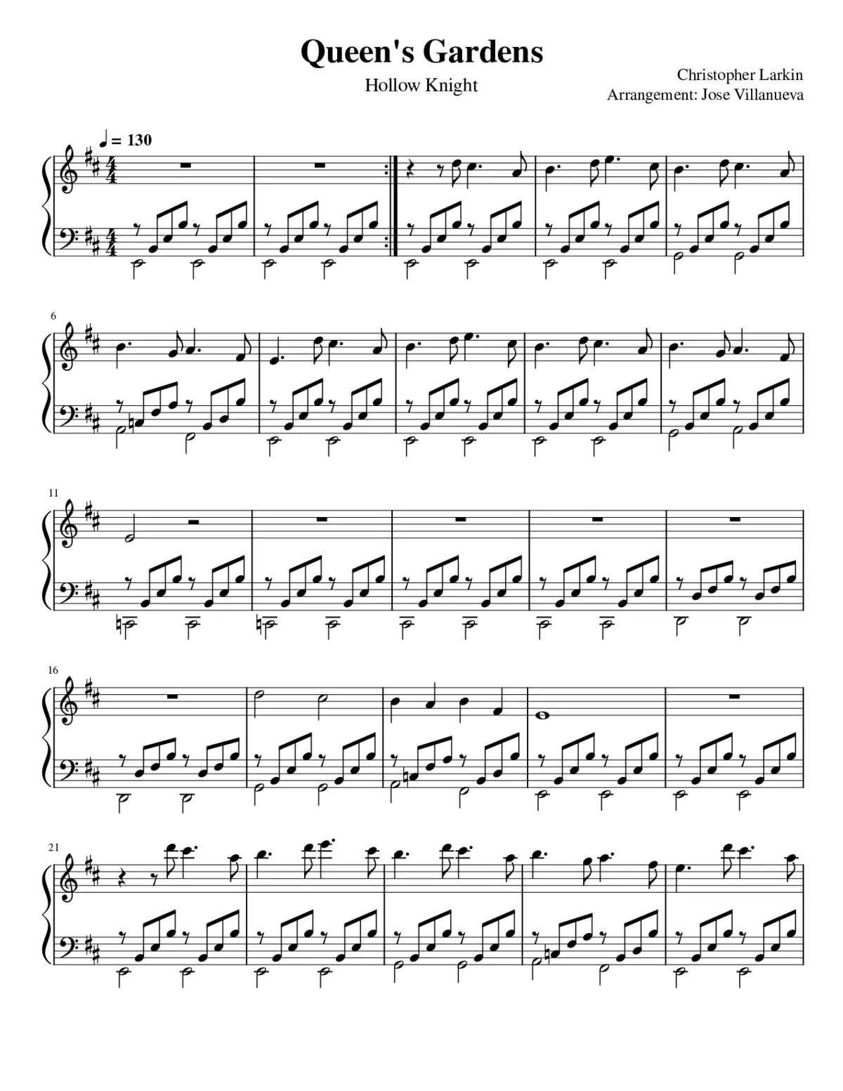 Queen's Garden - Page 1