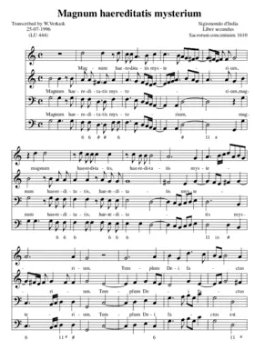 Magnum haereditatis mysterium