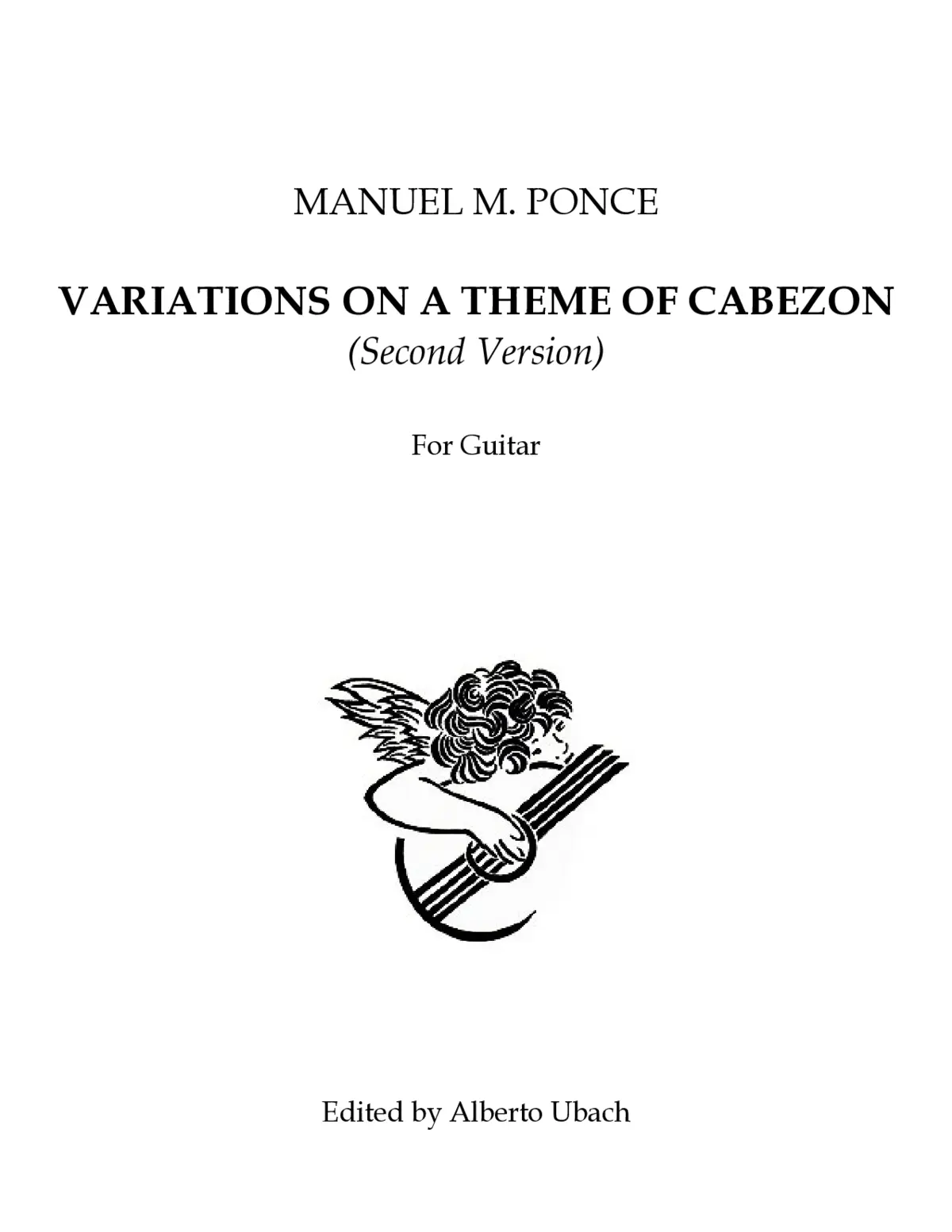 Variations on a Theme of Cabezon - Page 1
