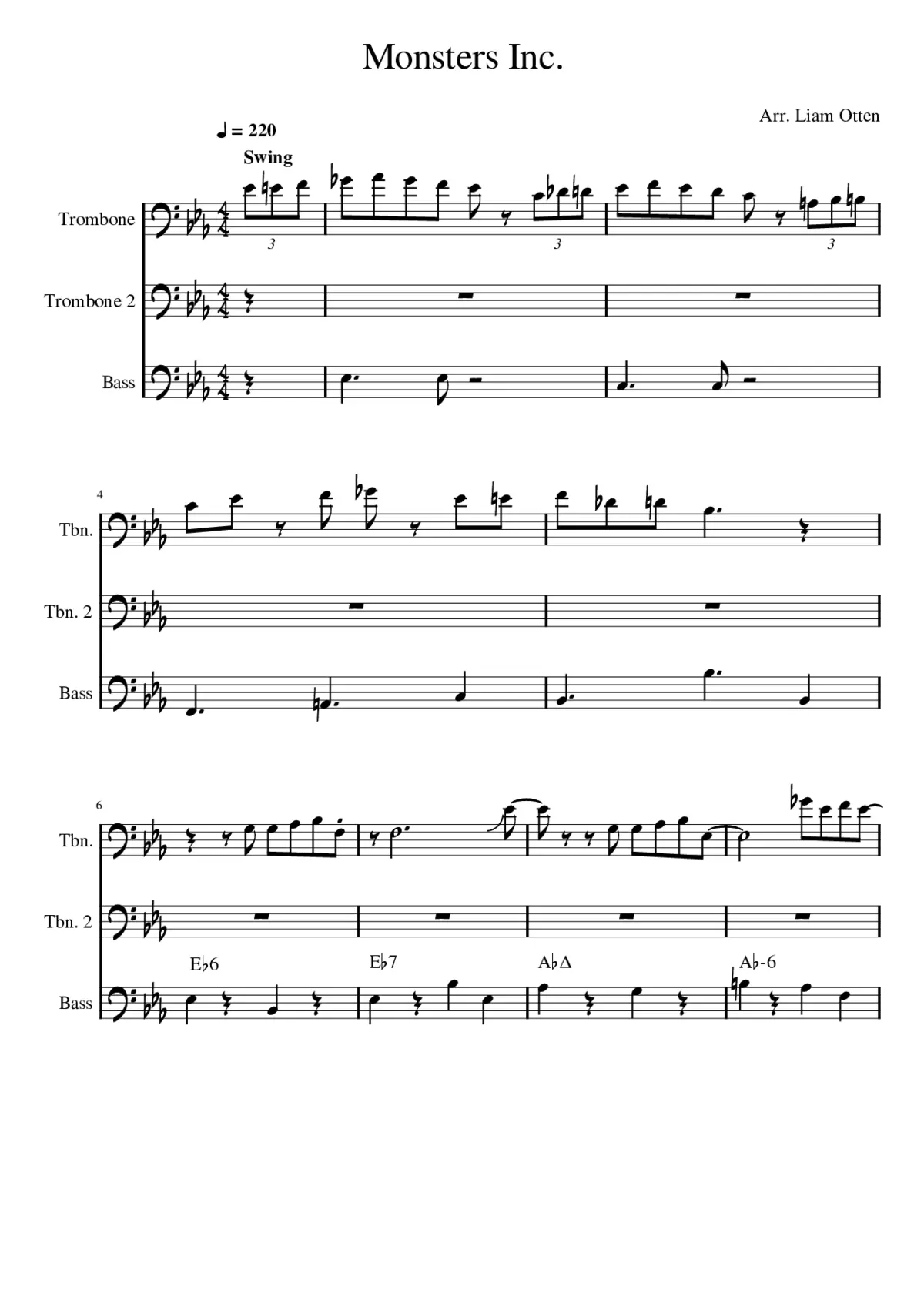 Monsters Inc. - Page 1