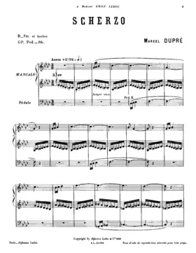 Scherzo, Op.16