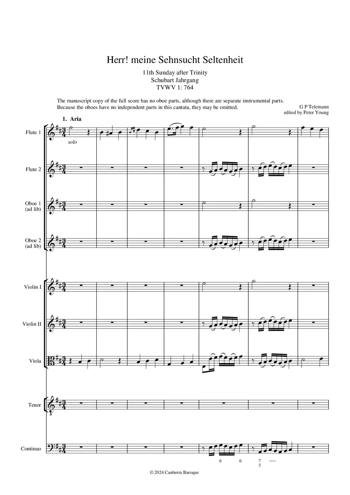 Herr! Meiner Sehnsucht Seltenheit eilt - Page 1