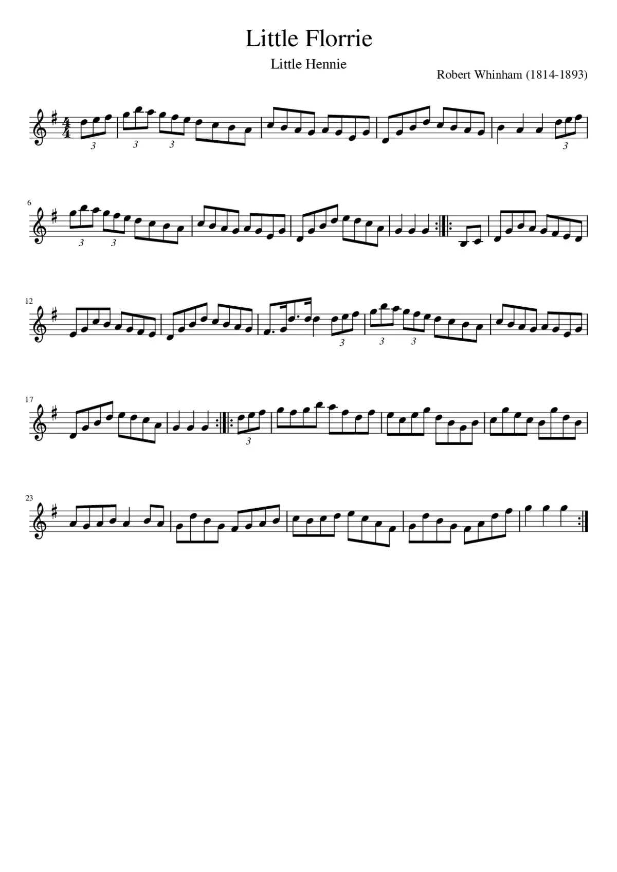 Little Florrie - Page 1