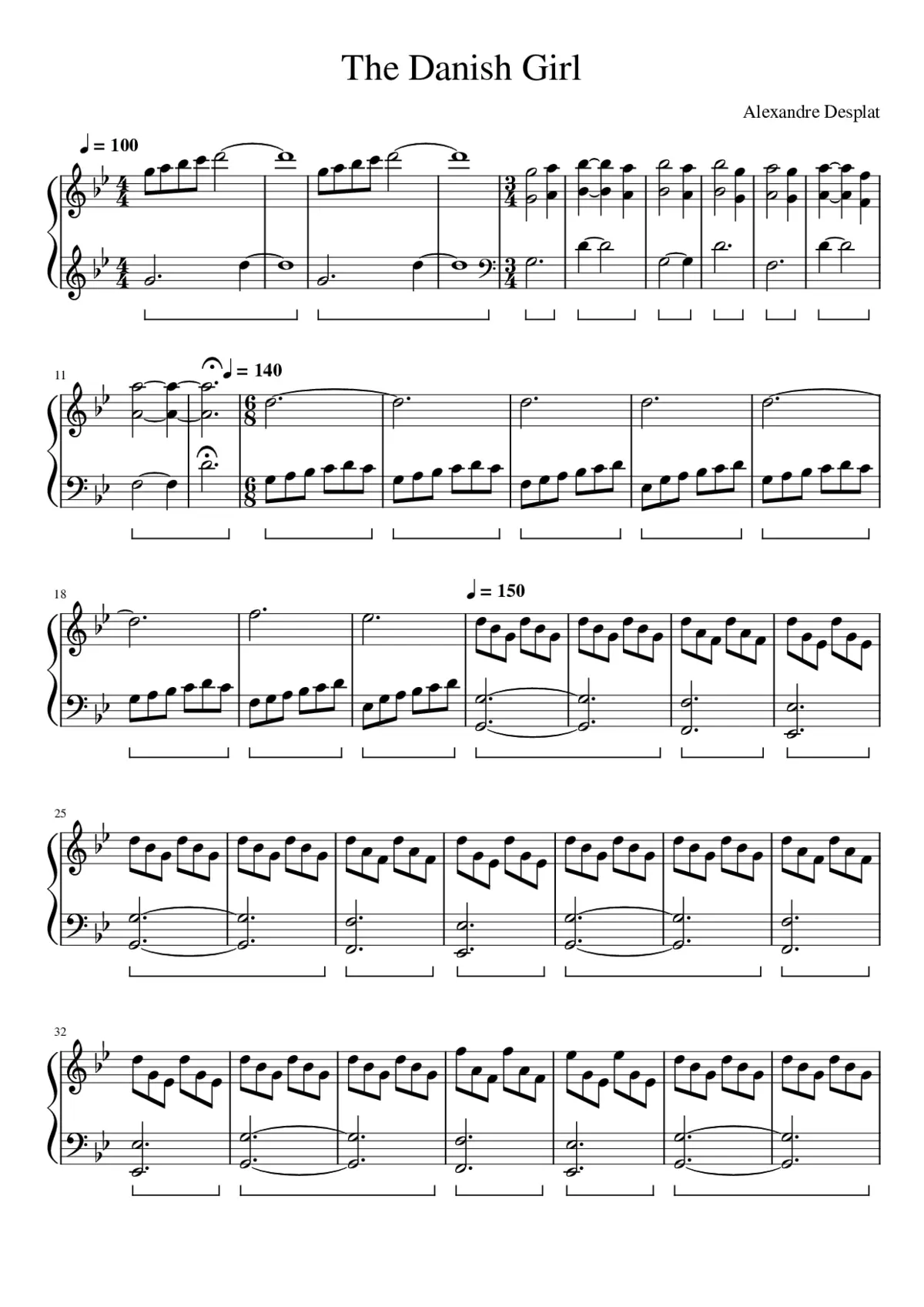 The Danish Girl Theme - Page 1