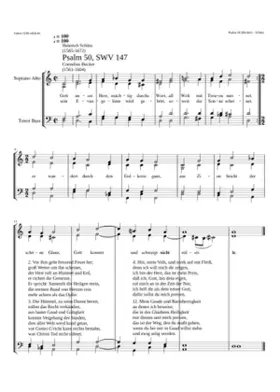 Gott unser Herr mächtig durchs Wort SWV 147