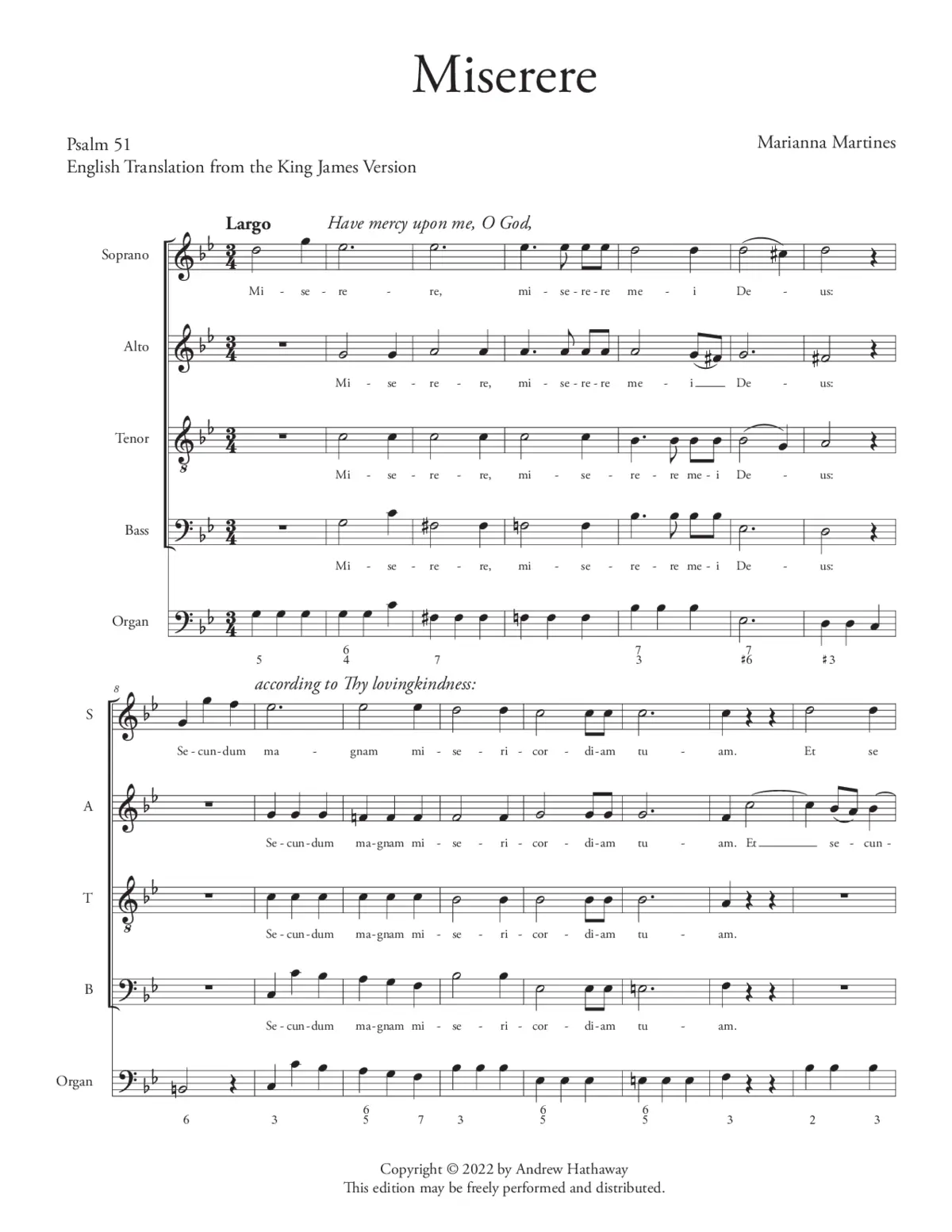 Miserere - Page 1