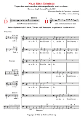 Dixit Dominus domino meo